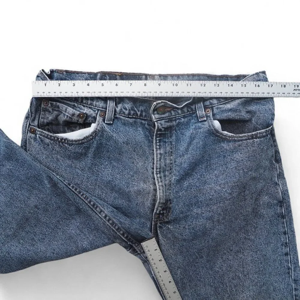 Levi Strauss & Co 550 Vintage 90s Made in‎ USA 100% Cotton Jeans Men's 36 x 32